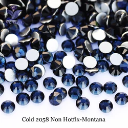 YANRUO 2058NoHF Montana Loose Rhinestones Glass Stones Rhinestone Non Hot Fix Dress For Crystal