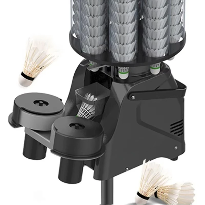 Programmable Badminton Robot Machine for Home and Club Training With 28 Drop Point Settings and Random Drill Mode