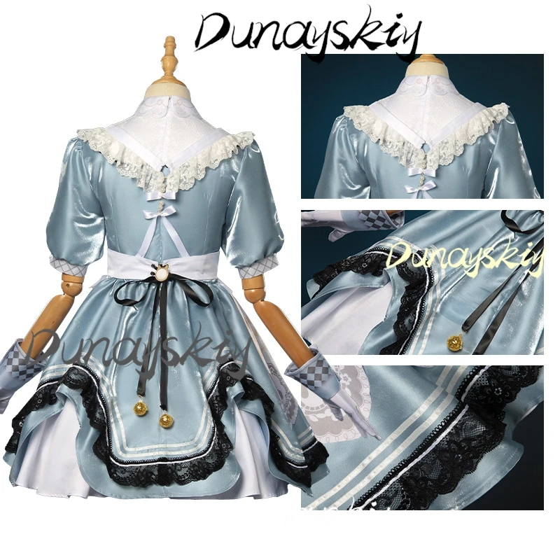 Disfraz de Anime Infinity Nikki, peluca para fiesta de té, Nikki, Cosplay, bonito vestido de Lolita, uniforme personalizado para mujer, traje de fiesta de Halloween