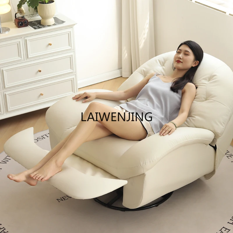 LYN Multifunctional Leisure Reclining Sleeping Lazy First Class Sofa Cabin Living Room Single Sofa Chair