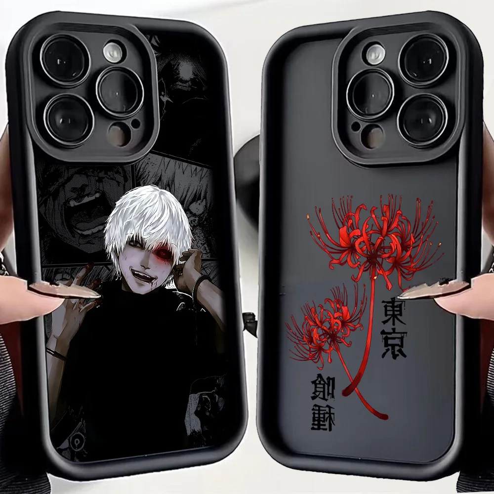 New Cool T-Tokyo Ghoul Anime Phone Case for Motorola Moto Edge 70 G86 G56 G15 G24 50 G05 G PLAY G85 Neo Fusion Stylus Pro 4G 5G - view 3
