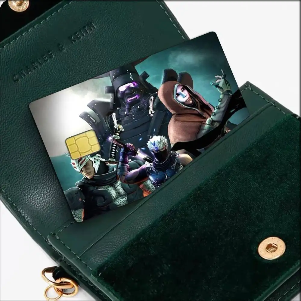 game 2026 hot Ninja Gaiden Waterproof Film Skin Cover Credit Card Stickers Debit Front Bank Bus