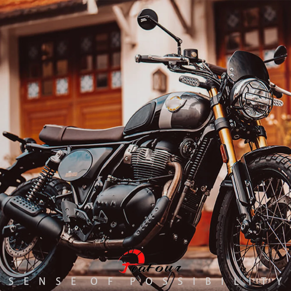 

Motorcycle Engine Guard Bumper For Bear 650 INTERCEPTOR 650 CONTINENTAL 650 GT650 Front Upper Engine Guard Crash Bar