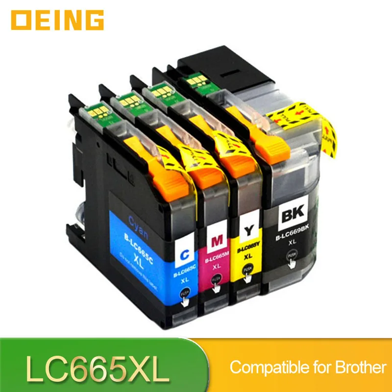 

Совместимый чернильный картридж LC665XL LC669XL LC665 LC669 для принтера Brother MFC-J2320 J2720