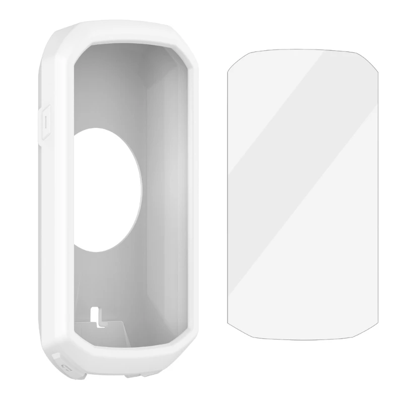 Cycling Computer Soft Silicone Sleeve Cover Bike Navigation Protective Case+Screen Guard For 1050 Code Watch Outdoor Use