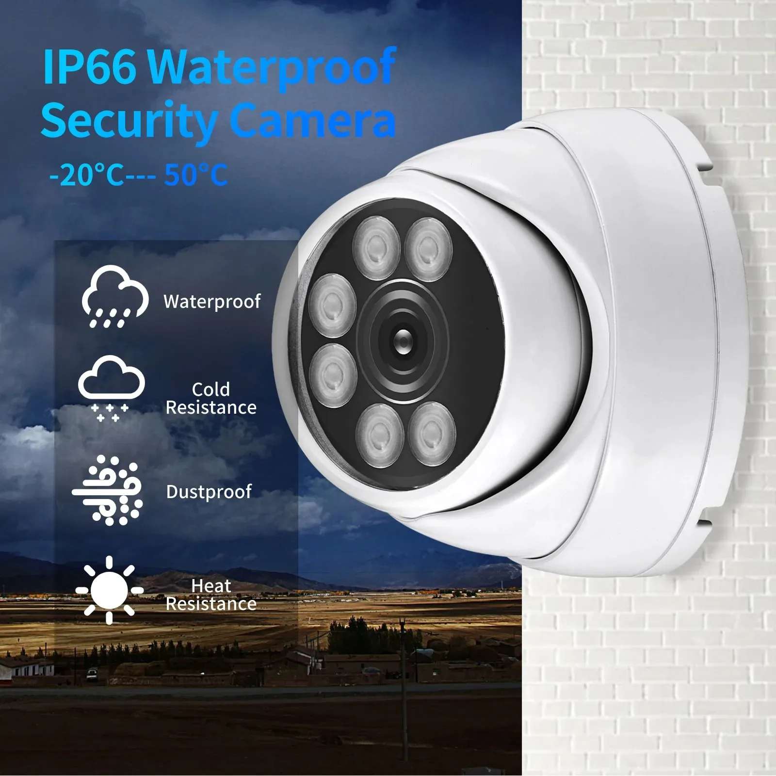 Imagem -05 - Gadinan-outdoor Poe Network Video Monitoring Face Detection Cctv Security Protection Câmera ip Visão Noturna Colorida 4k 8mp Xmeye