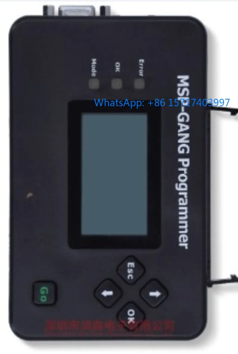 In stock MSP-GANG MSP430 one to eight device programmer enc -oder TI microcontroller LCD screen