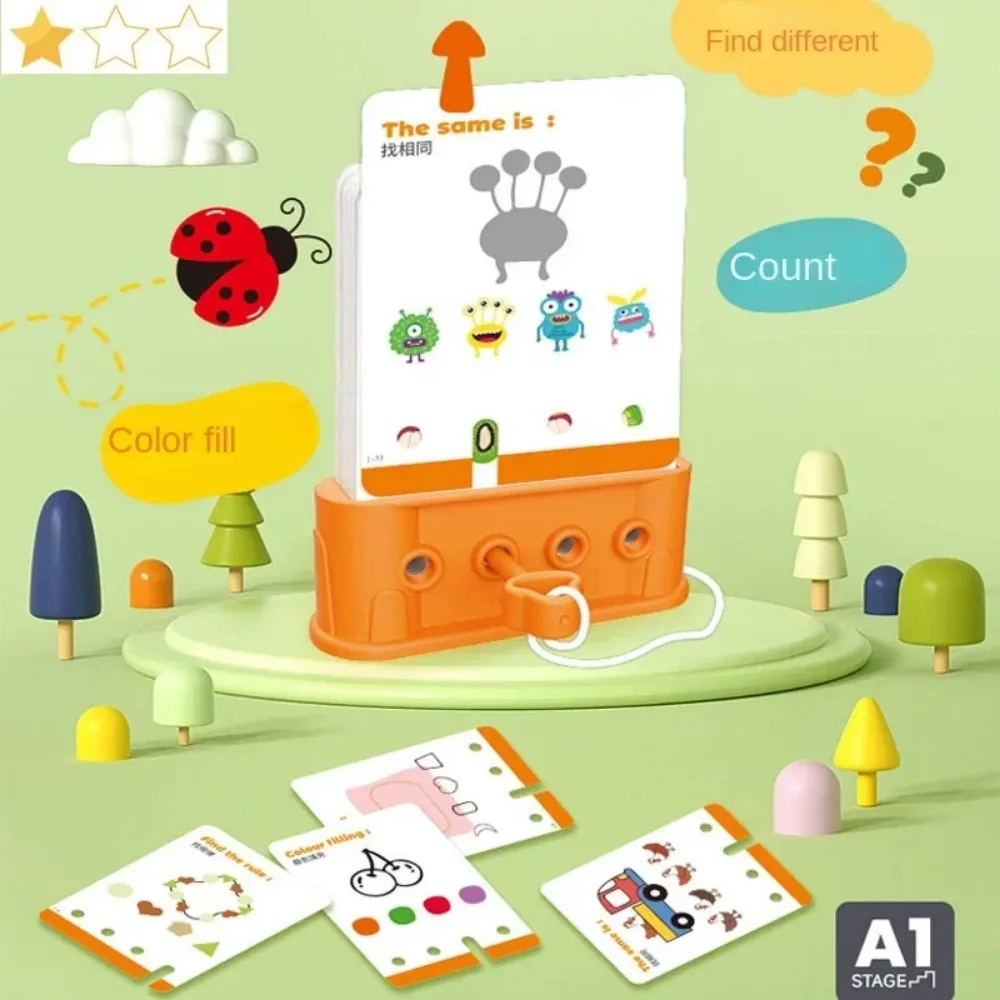 

Montessori English Logic Key Puzzle Game Early Educational 3D Logic Key Thinking Training Multifunction Intellectual