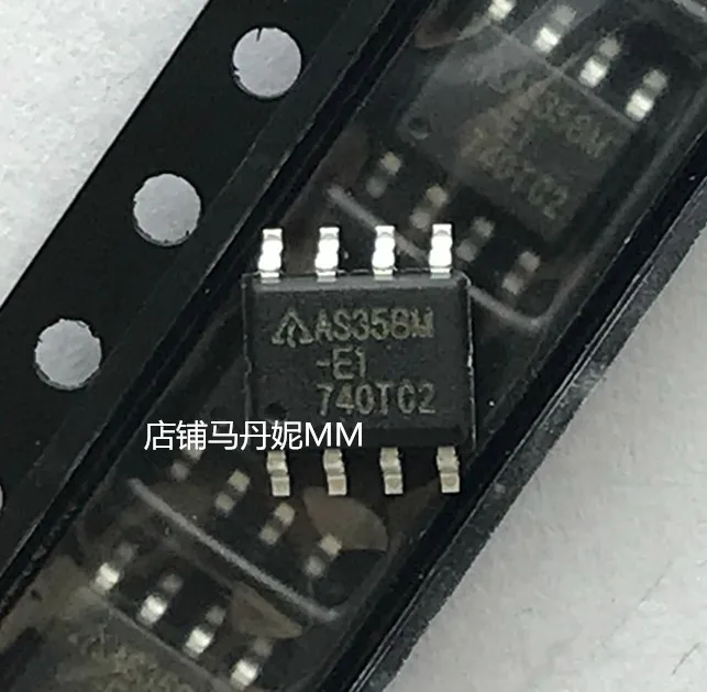 50PCS ~ 100 PÇS/LOTE AS358MTR-E1 AS358M-E1 SOP8 original Novo
