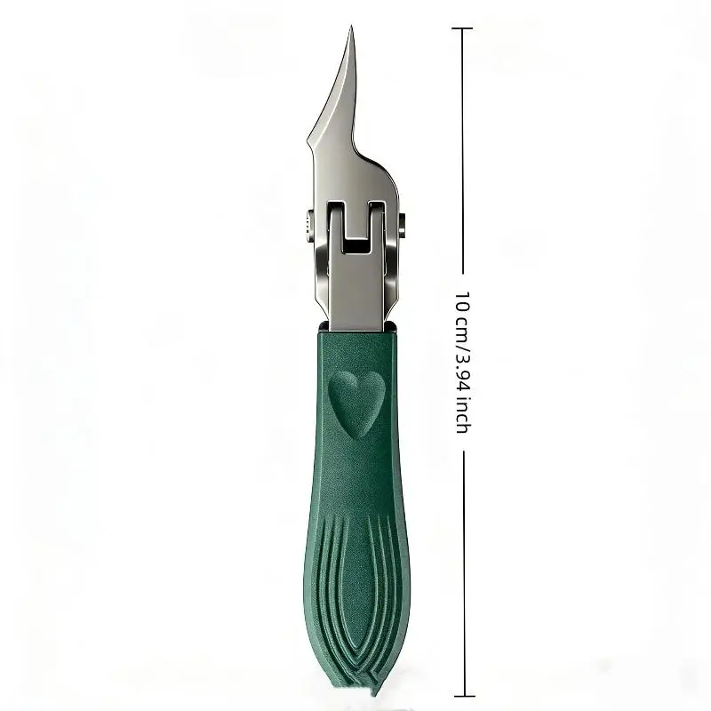 Anti-Splash Slanted Toenail Clipper Sharp Durable for Easy Home Nail Care Routine