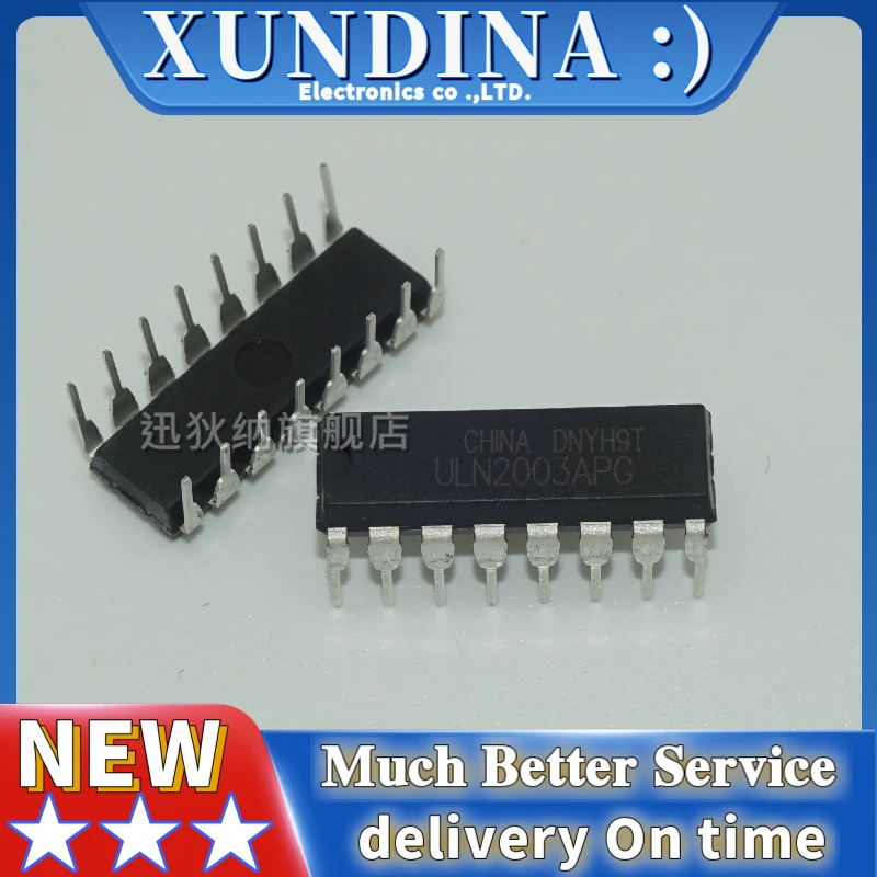 5 sztuk ULN2003APG DIP-16 nowy i oryginalny IC