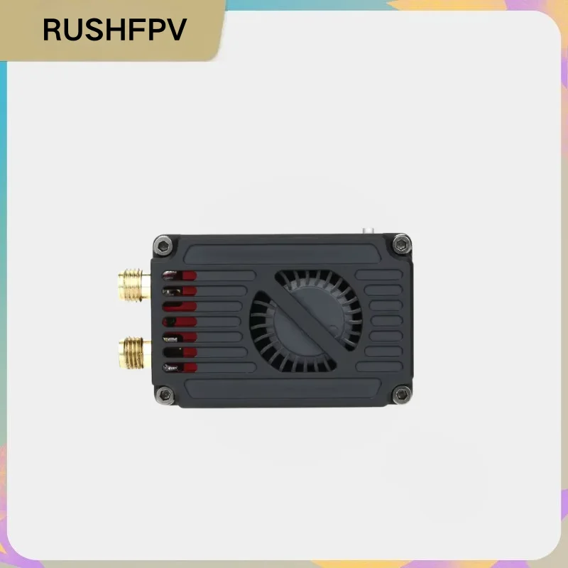 

RUSHFPV 2.5W Dual-Band VTX 4.9/5.8G 8+48CH, IRC Tramp 7-30V for FPV Long Range Drone, High Power Video Transmitter