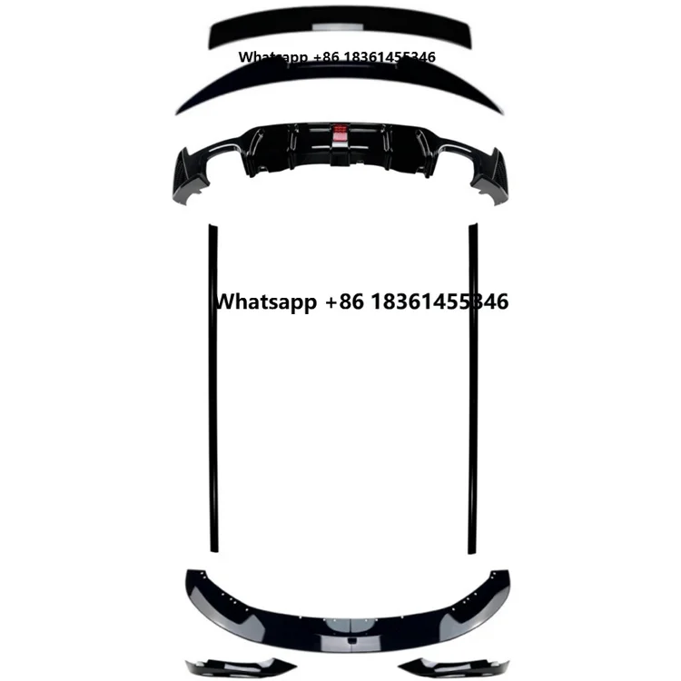 For 2014-2020 4Series F32 Front Lip Front Spoiler Side Skirt MP Rear Lip Tail Lip Tail Wing Top Wing Modification Part Veidt