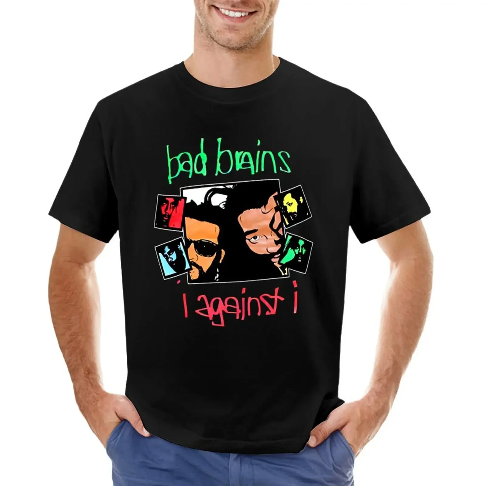 Bad Brains T-shirt new edition plus size tops mens tall t shirts