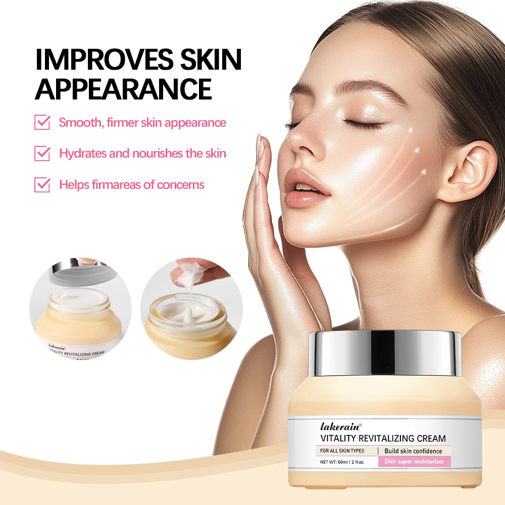 

Anti Aging Cream it Makeup Vitality Revitalizing Cream Hyaluronic Acid Reduces Fine Lines Lift Firm Cosmetics Face Moisturizer