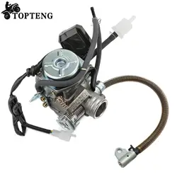 Topteng Carburetor Carb for GY6 125 150cc Scooter ATV for Kazuma Baja Kymco Taotao SunL Tank