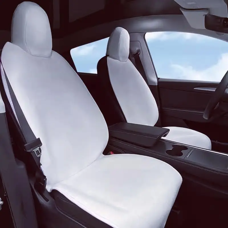 

Custom Fit Tesla Model Y and Model 3 Front Seat Cover Car Front Seat Protector Car Front Seat Cushion Premium Flannel Fabric Ant