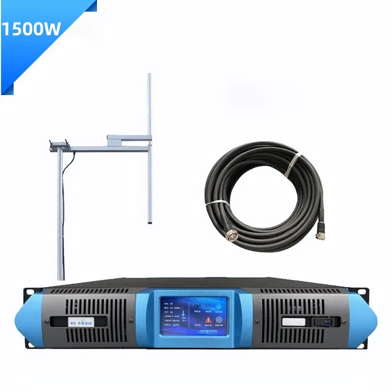 

1500w fm transmitter for broadcast radio station kit professional 1500 watt fm radio transmitter