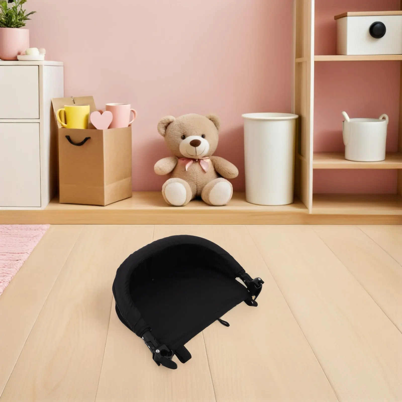 Pram Leg Extension For Infants Stroller Accessories Padded Footrest Foldable Footboard Support Adjustable