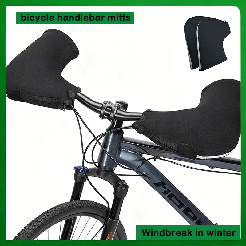 

Winter Mountain Bicycle Bar Mitts Glove Electric Bike Handlebar Mittens Warmer Cover Hand Warmer Cycling Coldproof Equipments