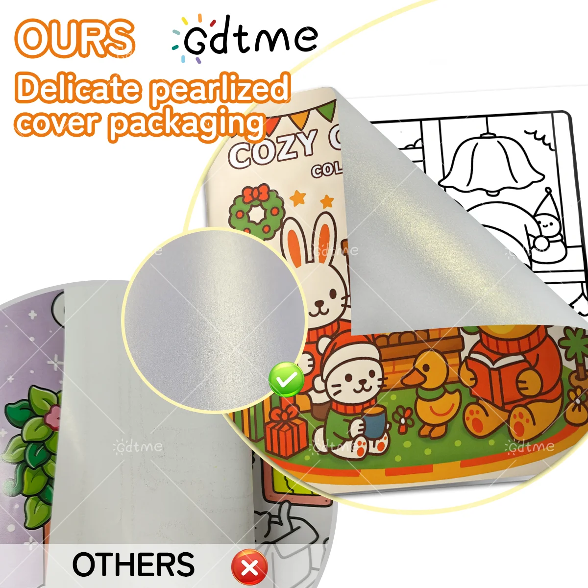 كتاب تلوين مريح لعيد الميلاد - ورق سميك للبالغين والمراهقين - كتاب رسم لطيف ومبتكر لتخفيف التوتر، فكرة هدية يمكنك صنعها بنفسك