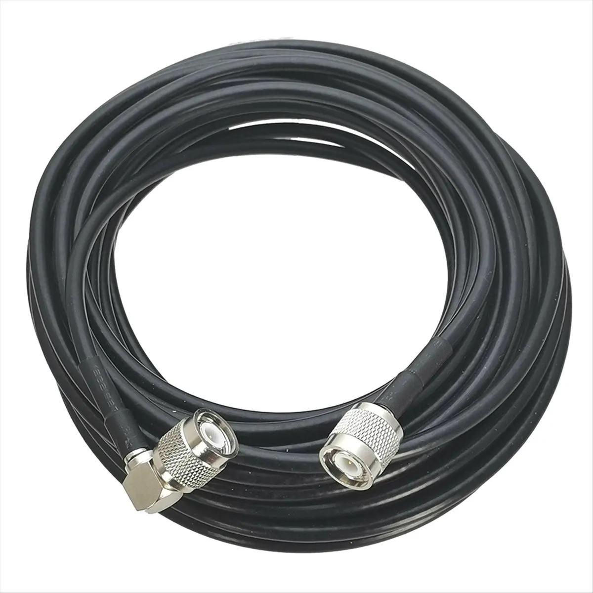 NEW RG58 TNC Male Plug to TNC Male Plug Right Angle Connector RF Jumper Pigtail Cable-DT89