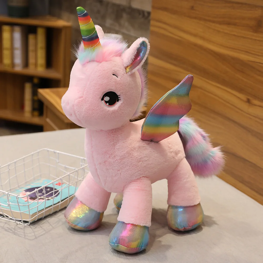 Peluche Reversible Unicornio KUNSTIFY | 20 Cm | Emociones Feliz/enfadado | Regalo Para Niñas, Niños Y Adultos