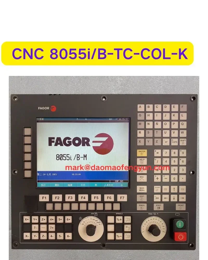 

second hand CNC 8055iB-M-MON-K Fagor CNC system CNC 8055i/B-M-MON-K fast shipping