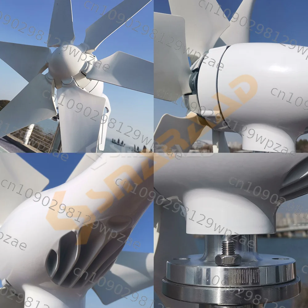 12V 24V 48V Home Wind Turbine 1kw Wind Turbine Generator for Energy Windmill Power Generation