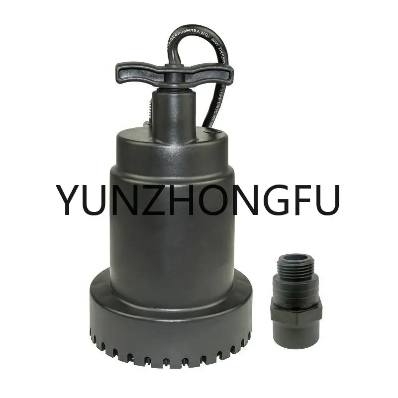 Bottom Suction Design Energy Efficient Portable Small Utility Submersible Water Pump For Water Removal