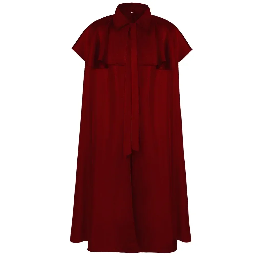 

New Halloween Cosplay Medieval King Guard Cape Renaissance Court Knight Costume