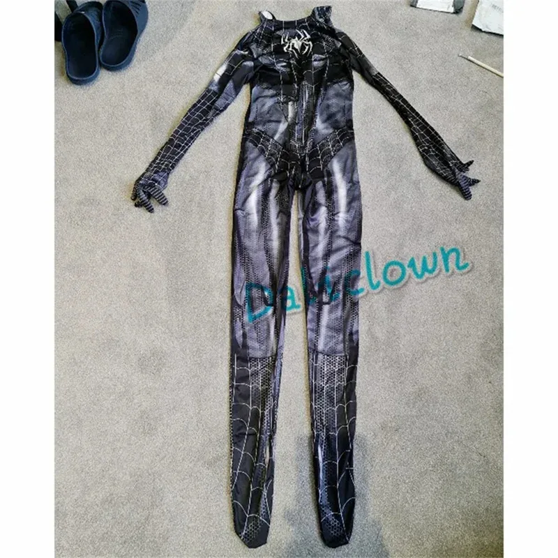 Lqsexy cosplay traje para mulher supergirl super-herói preto elastano macacão zentai terno bodysuit festa de halloween vestido extravagante