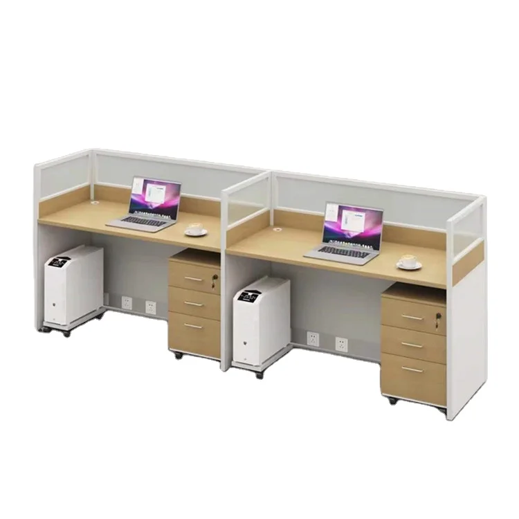

Office Furniture for Call Center 2 People Office Screen Desks