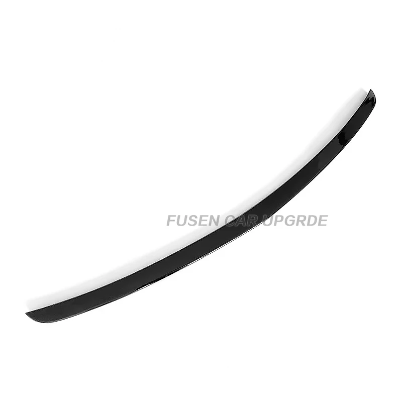 For Mercedes-Benz E Class W212 Spoiler ABS Plastic Carbon Fiber Rear Trunk Wing Splitter Body Kit E200 E260 2007-2014 Accessorie