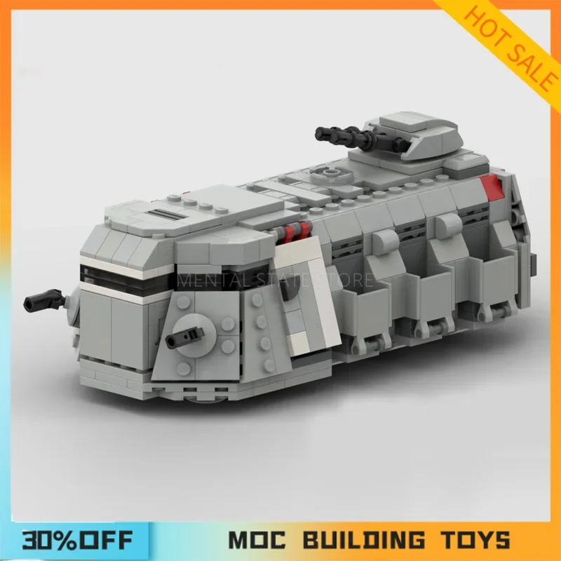 507 pçs personalizado moc imperial tropa transporte modelo blocos de construção tecnologia tijolos diy montagem criativa brinquedos presentes do feriado