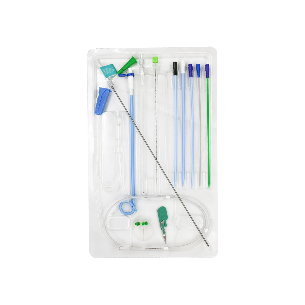 Clinical Settings Pigtail Drainage Catheter with Safe Procedure and Tube Procedure Locking