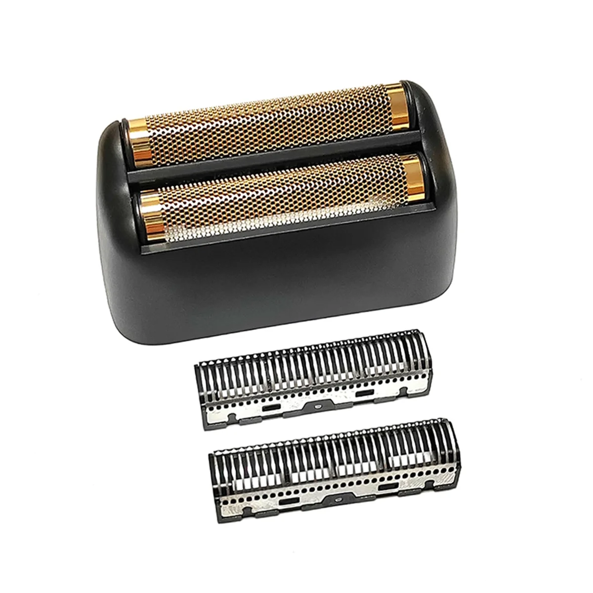 Replacement Shaver Foil Double Foil Head for BaByliss PRO FXRF2G Razor Men'S Trimmer Blade Net Matte Black