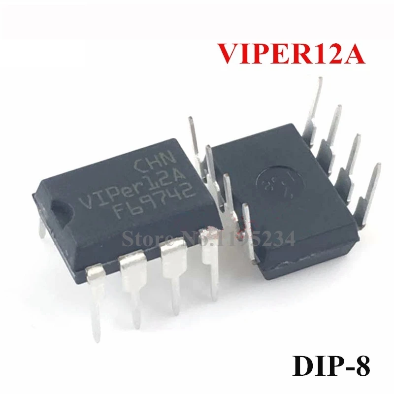 10pieces 50pieces  VIPER12A VIPER 12A VIPER12 DIP-8 