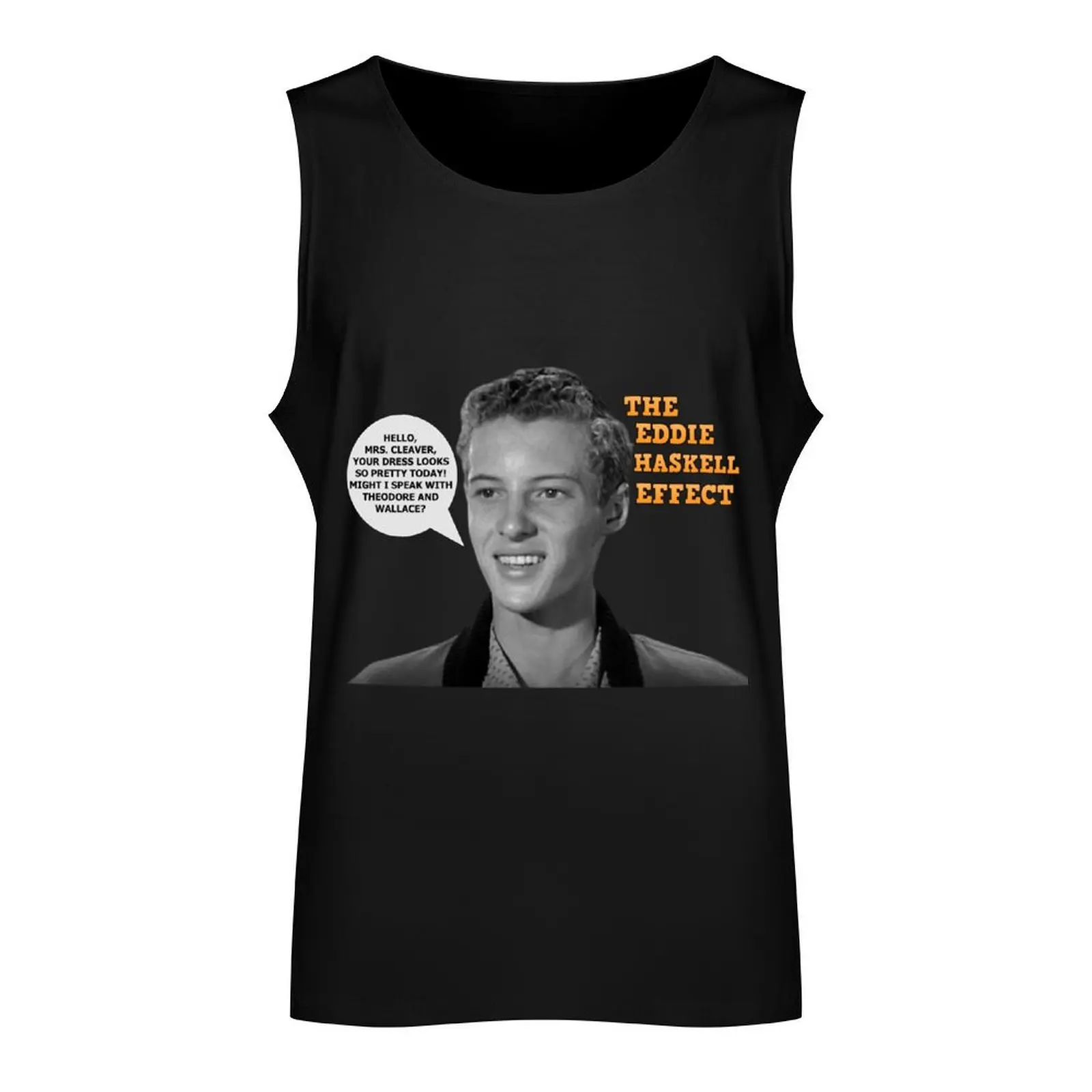 The Eddie Haskell Effect Tank Top gym clothing men training weight vest gym t-shirts man sleeveless man shirts