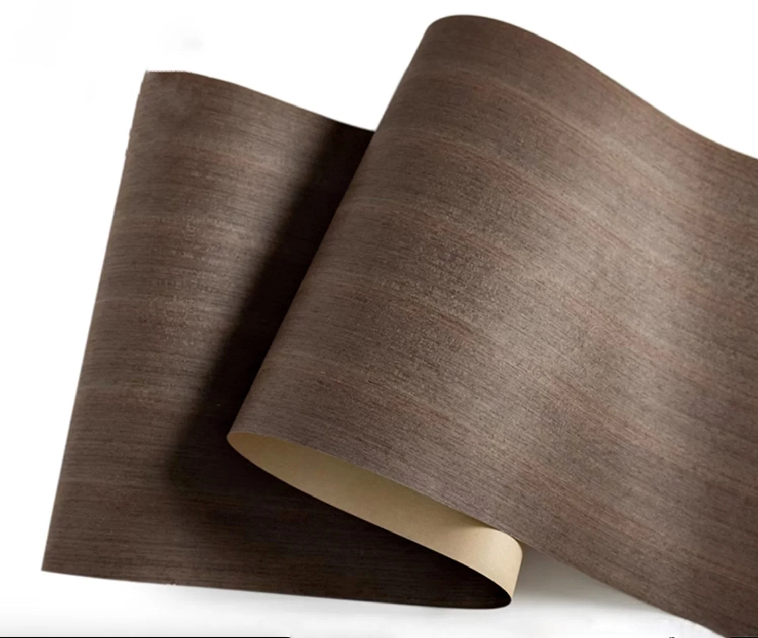 L:2.5Meters Width:58cm T:0.25mm Natural Straight Grain Wood Veneer Furniture Veneer (Back with kraft paper)