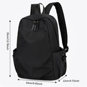 7 Main Sales Strengthened Canvas Backpack - №8