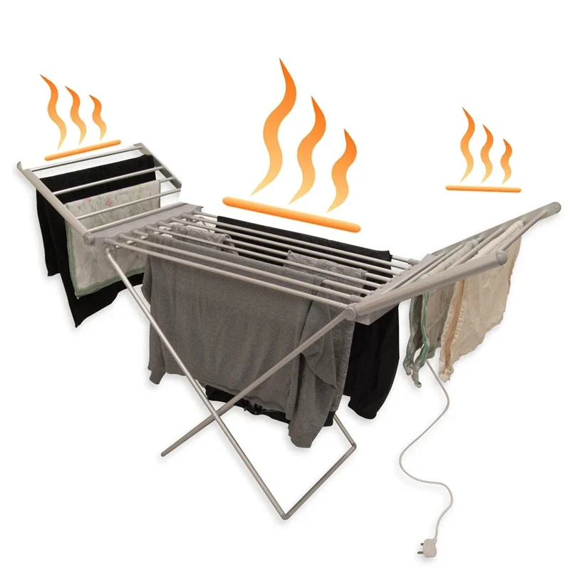 

230W Electric Heated Clothes Arier with Anti-Slip Indoor Use Space-Saving Drying for Hotel Applications