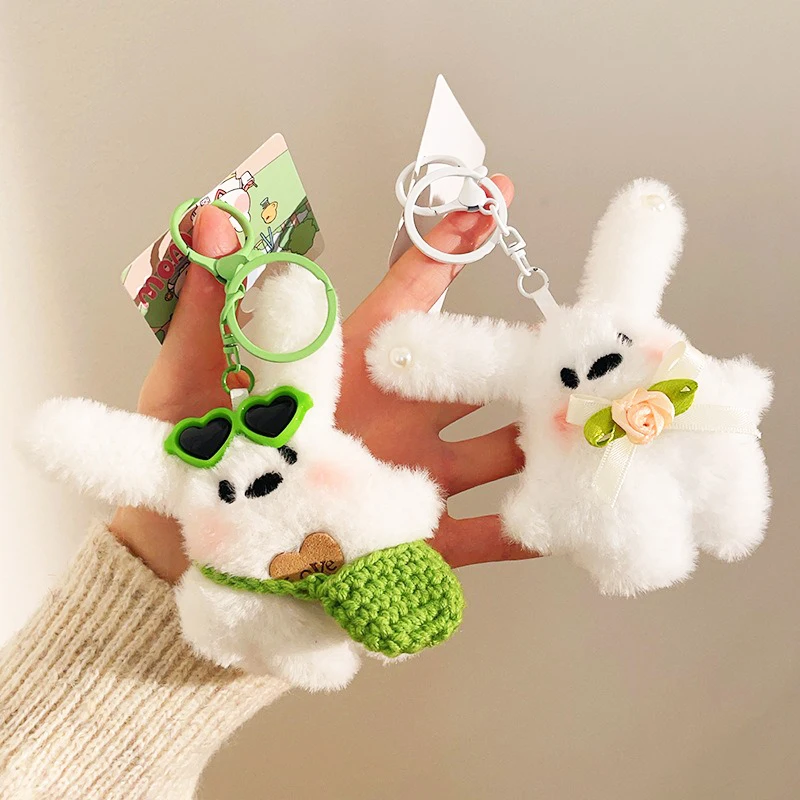 

Cartoon Cartoon Plush Doll Small Plush Doll Companion Soft Handbag Charm for Decoration Gift Girls