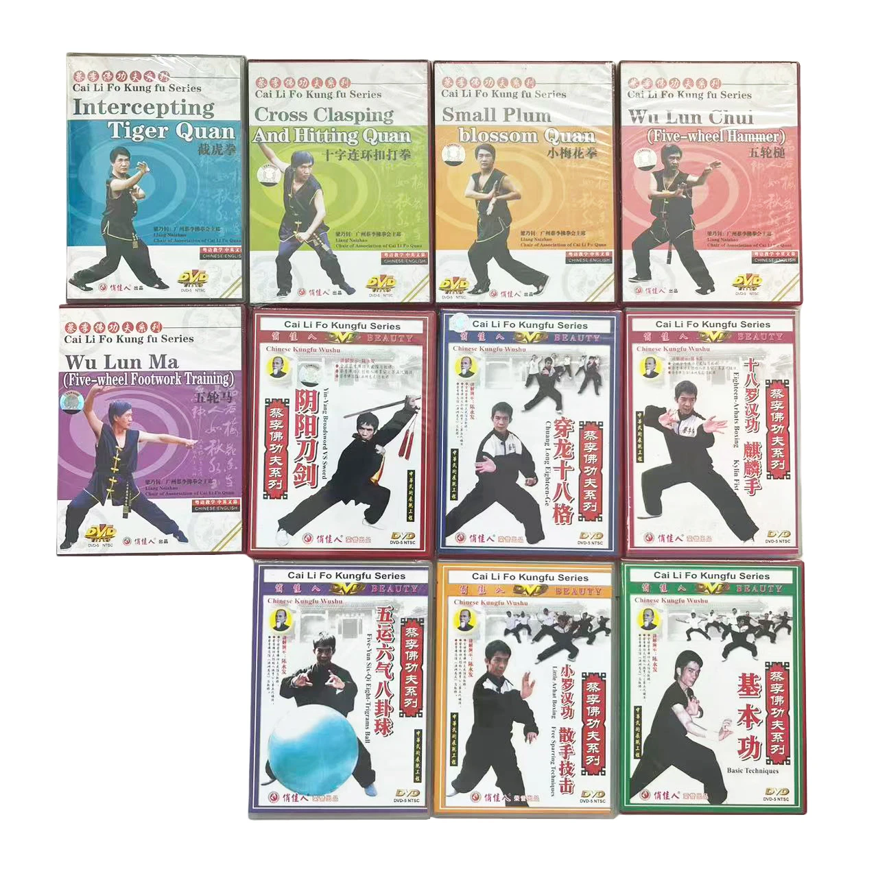 Cai Li Fo Kung Fu Series  Teaching Video English Subtitles  11 DVD