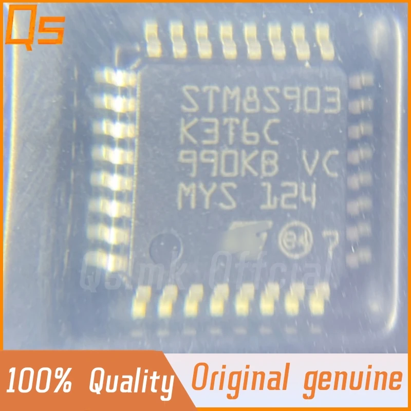 New Original STM8S903K3T6C LQFP-32 Microcontroller chip 8-bit microcontroller chip mounting