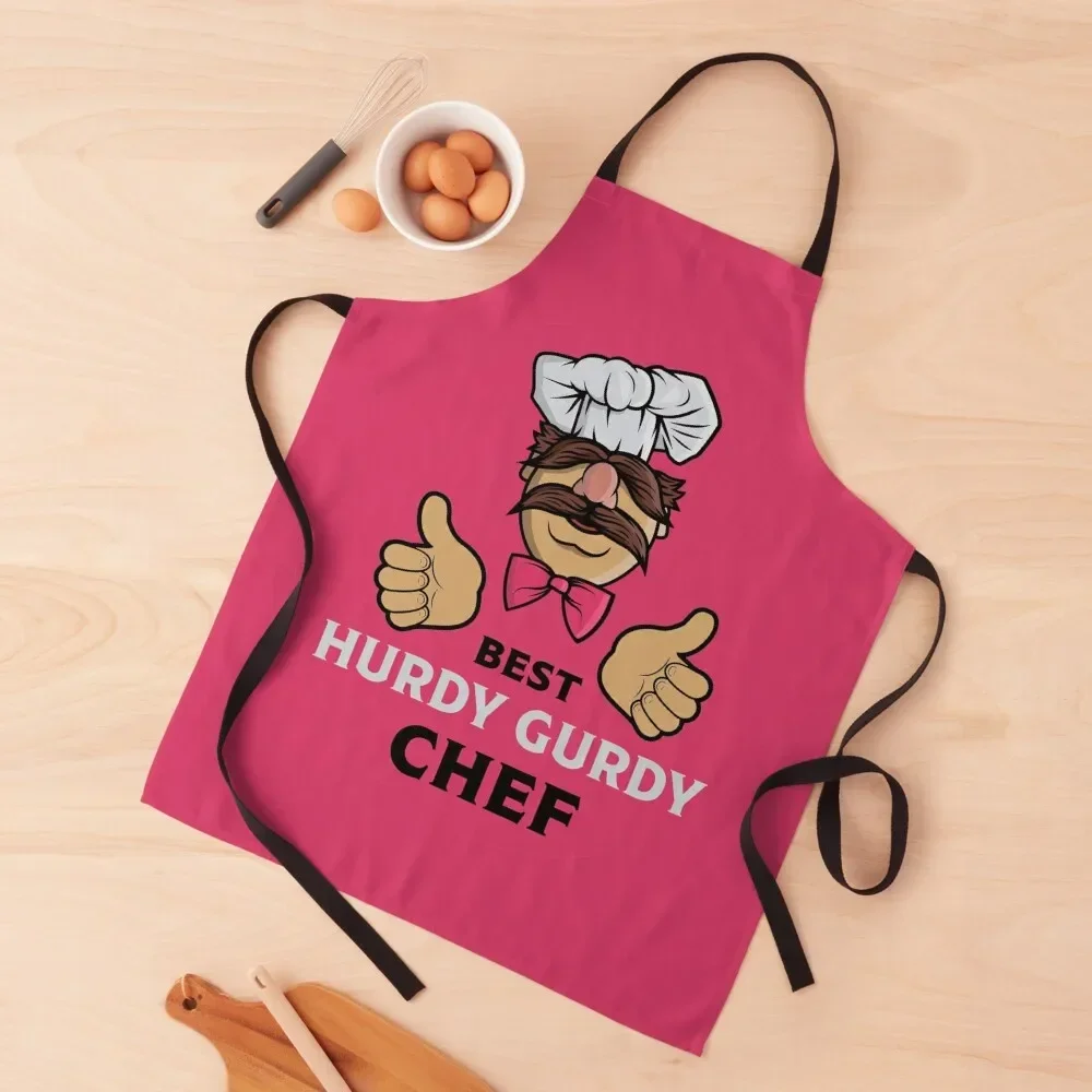 

What Der Verk Hurdy Gurdy Bork Bork Microwave Chef - Bad Cook Apron christmas For Kitchen Apron