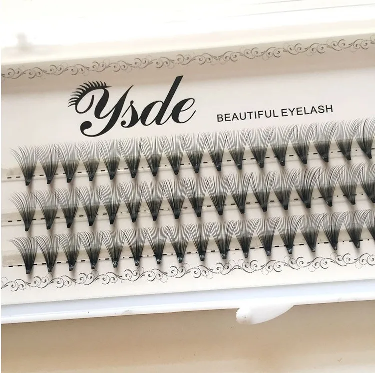 VIP 6D-20D Russian Volume Eyelashes Extension Short Stem Pre made Fans C/D curl 8-18mm Mink Lashes Eyelash Individual Extensions