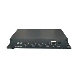 4 8 channel HDMI to IP Encoder IPTV TV system front-end H265 /H264 4k ultra live platform streaming Video HD TV encoder