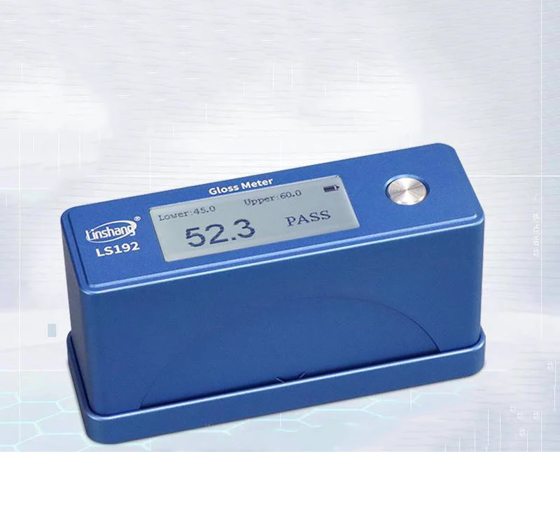 LS192 Portable Gloss Meter with Universal Angle 60 Degree for Paint Coating Metal Surface Gloss Test 0-1000GU