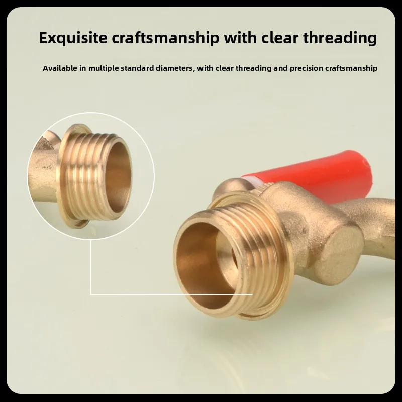 General-purpose brass commercial insulated bucket 2/3/4/6 water outlet faucet dedicated water outlet joint switch